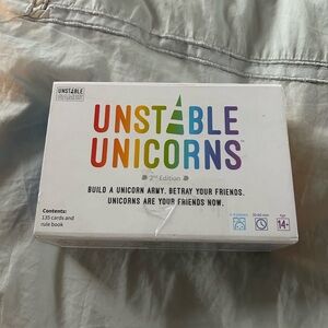 Unstable Unicorns Party Card Game - White Rainbow Box ()